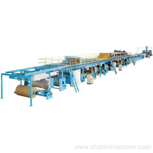 5 layers corrugated cardboard Production line